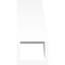 Ekena Millwork 3 1/2-in. W x 8-in. D x 8-in. H Traditional Architectural Grade PVC Knee Brace BRCP035X08X08TRA - alternate 4